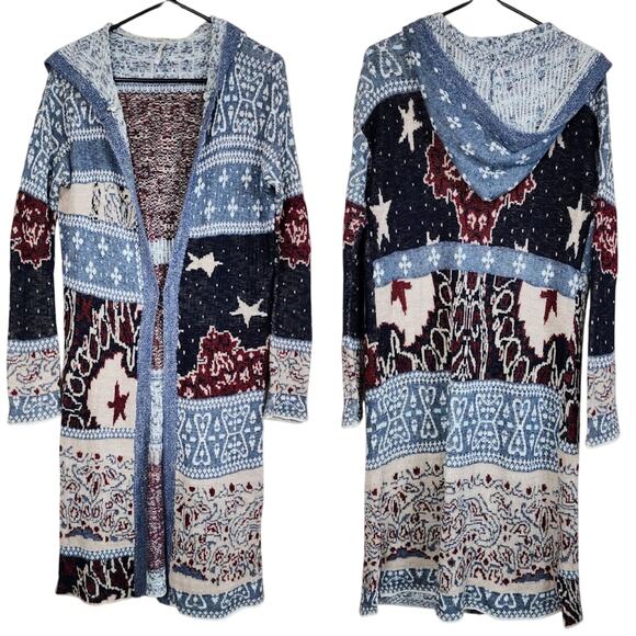 Free People Americana Cardigan Sweater - Picture 1 of 3